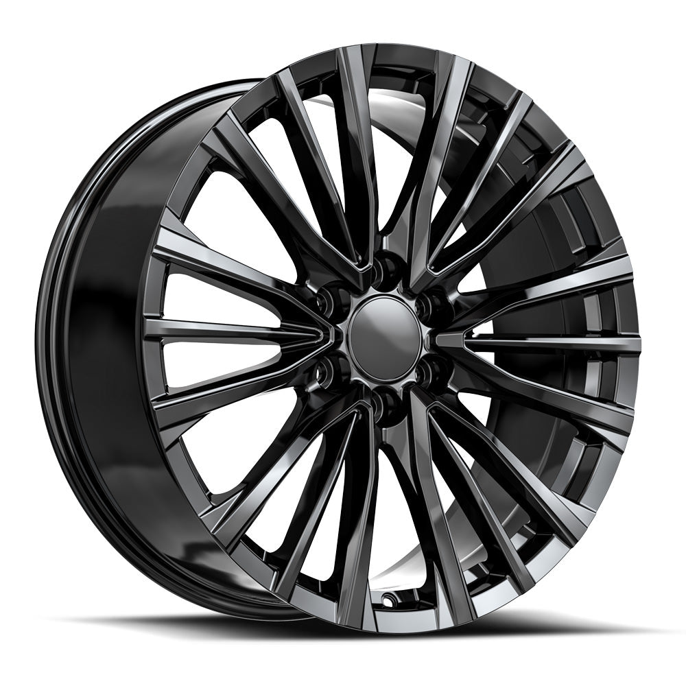 OE. Revolution CAD-36 24X10 6X139.7 +31 Cb 78.1 Gloss Black