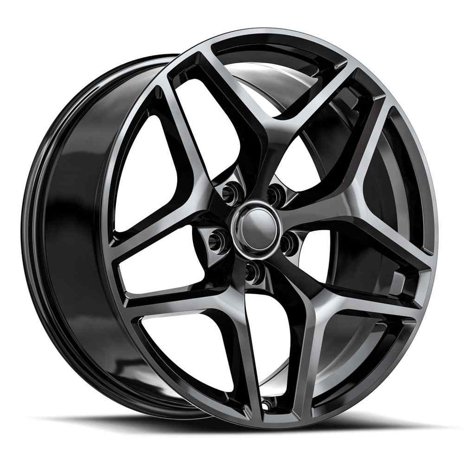 OE. Revolution Z28 20X10 5X120 +35 Cb 67 Gloss Black