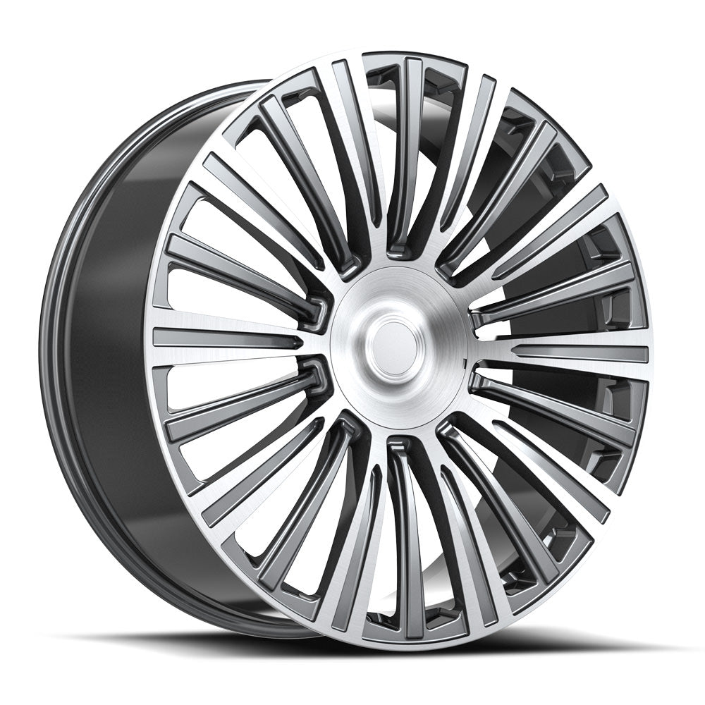 OE. Revolution CAD-35 22X9 6X139.7 +31 Cb 78.1 Gunmetal & Machined