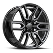 OE. Revolution G-36 24X10 6X139.7 +31 Cb 78.1 Gloss Black