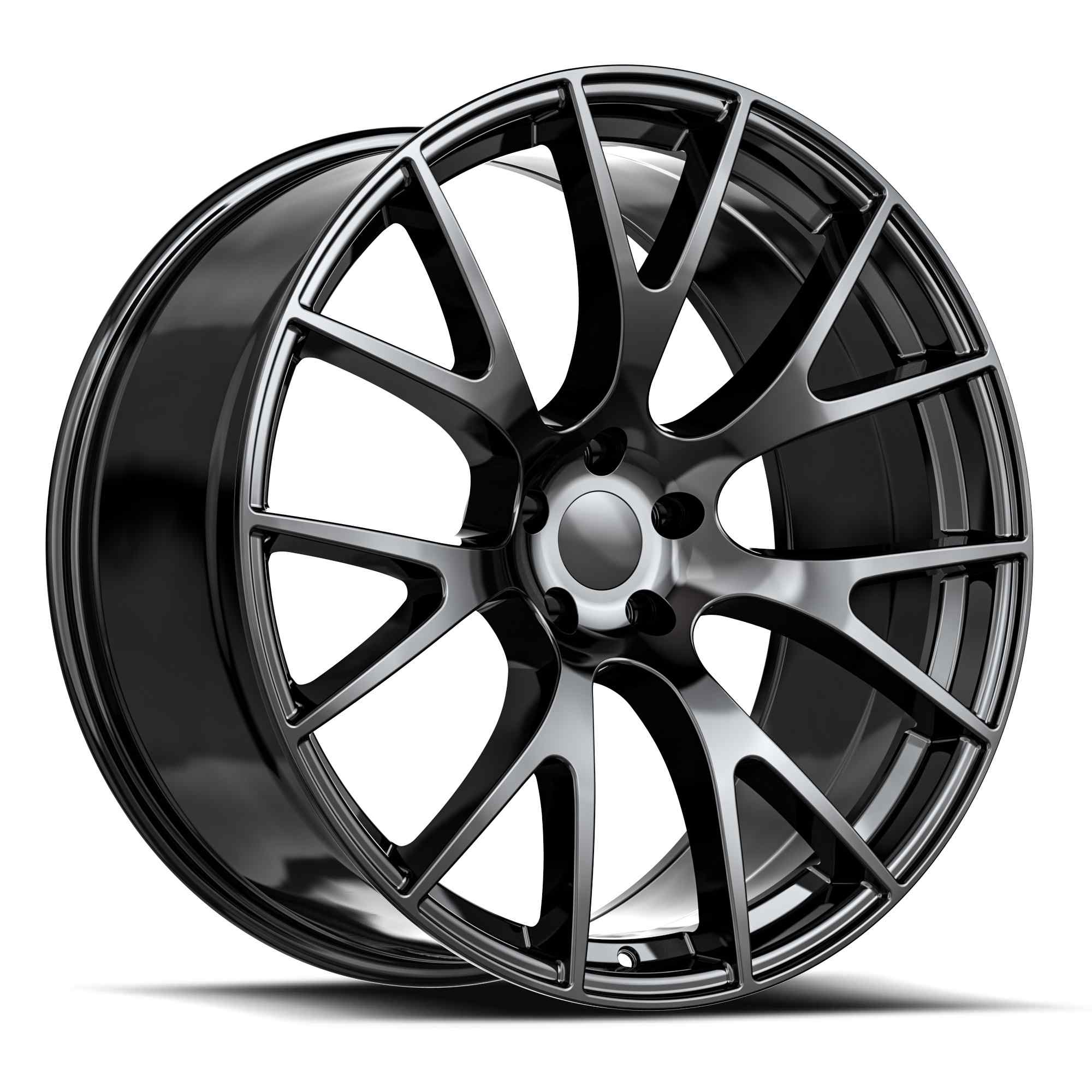 OE. Revolution HC-1 20X9 5X115 +20 Cb 71.5 Gloss Black