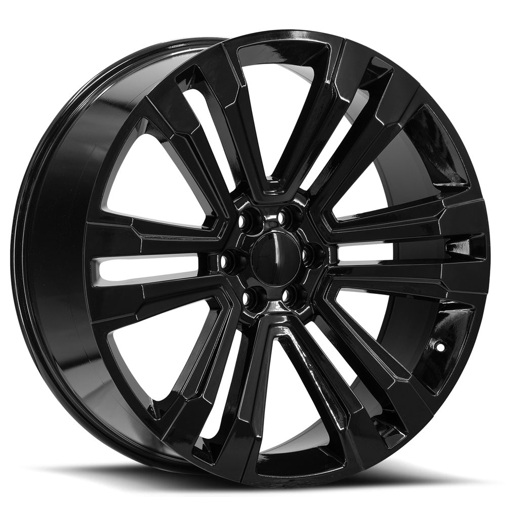 O.E. Revolution G-10 26X10 6X139.7 +24 Cb 78.1 Gloss Black