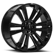O.E. Revolution G-10 26X10 6X139.7 +24 Cb 78.1 Gloss Black