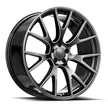 OE. Revolution HC-1 22x9 5X115 +18 Cb 71.5 Gloss Black & Milled