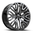 OE. Revolution G-14 24X10 6X139.7 +31 Cb 78.1 Gloss Black & Milled