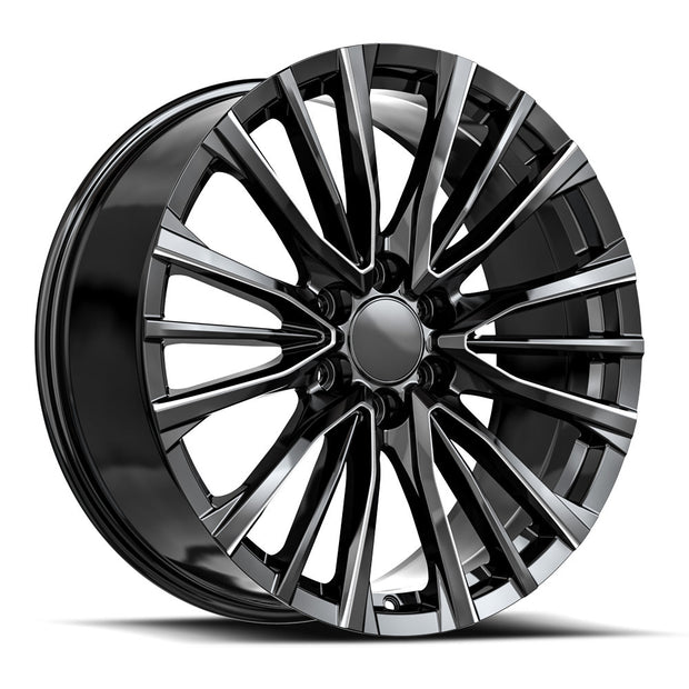 OE. Revolution CAD-36 26x10 6X139.7 +31 Cb 78.1 Gloss Black & Milled
