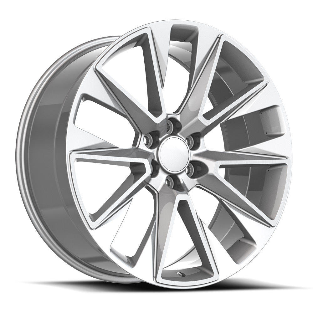 OE. Revolution C-14 26x10 6X139.7 +30 Cb 78.1 Silver & Machined