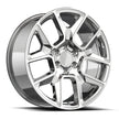 OE. Revolution R-16 24X10 6X139.7 +25 Cb 78.1 Nano Chrome