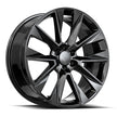 OE. Revolution C-14 22X9 6X139.7 +28 Cb 78.1 Gloss Black