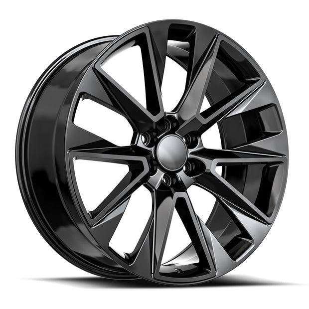 OE. Revolution C-14 22X9 6X139.7 +28 Cb 78.1 Gloss Black