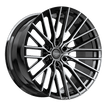 Arvano ART-1 Novara 24X9.5 6x135 +18 Cb 87.1 Gloss Black & Brushed - ART-1A24954918GBU