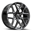 OE. Revolution C-39 26X10 6X139.7 +31 Cb 78.1 Gloss Black