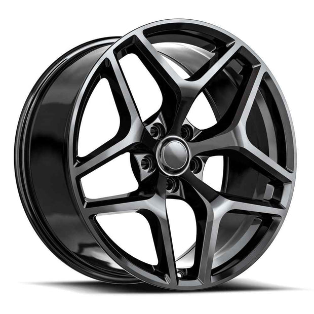 OE. Revolution Z28 20X10 5X120 +23 Cb 67 Gloss Black