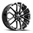 OE. Revolution G-40 24X10 6X139.7 +31 Cb 78.1 Gloss Black & Machined