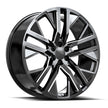 OE. Revolution D-36 26X10 6X139.7 +31 Cb 78.1 Gloss Black & Milled