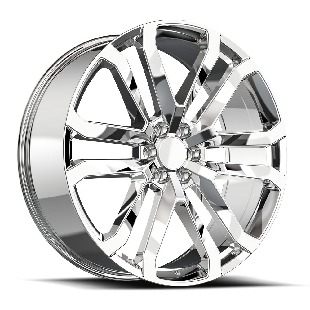 OE. Revolution D-37 22X9 6X139.7 +31 Cb 78.1 Nano Chrome
