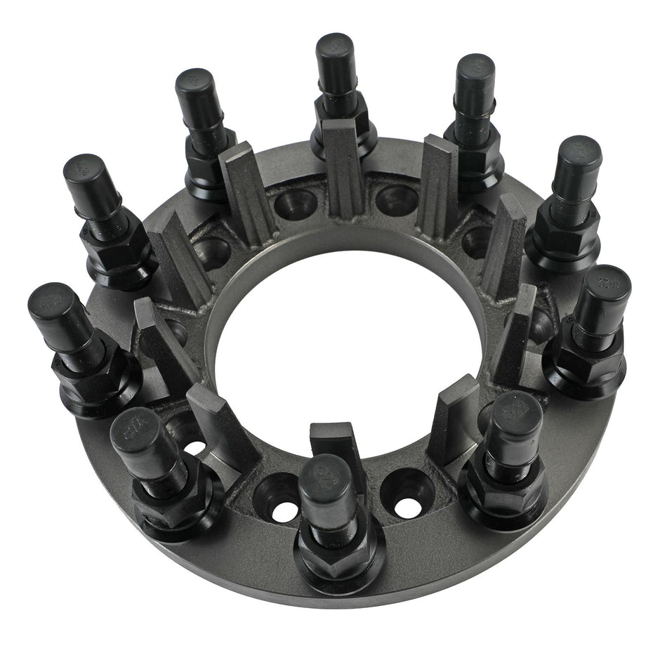 Steel Wheel Adapters 10-Lug To 10-Lug 10-225 To 10x285.75 170mm Front - WA02-1010F