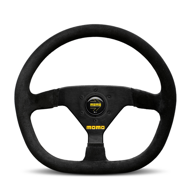 Steering Wheel - MOD.88, 320 Diam, 43 Dish, Blk Suede, Blk Spokes - R1988/32S