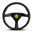 Steering Wheel - MONTECARLO 350, BLK LEA, YELLOW STITCH - MCL35BK5B