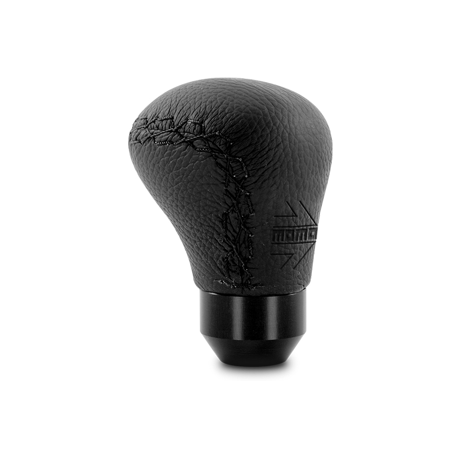 Shift Knob - Anatomico, Black Leather, Black Stitching