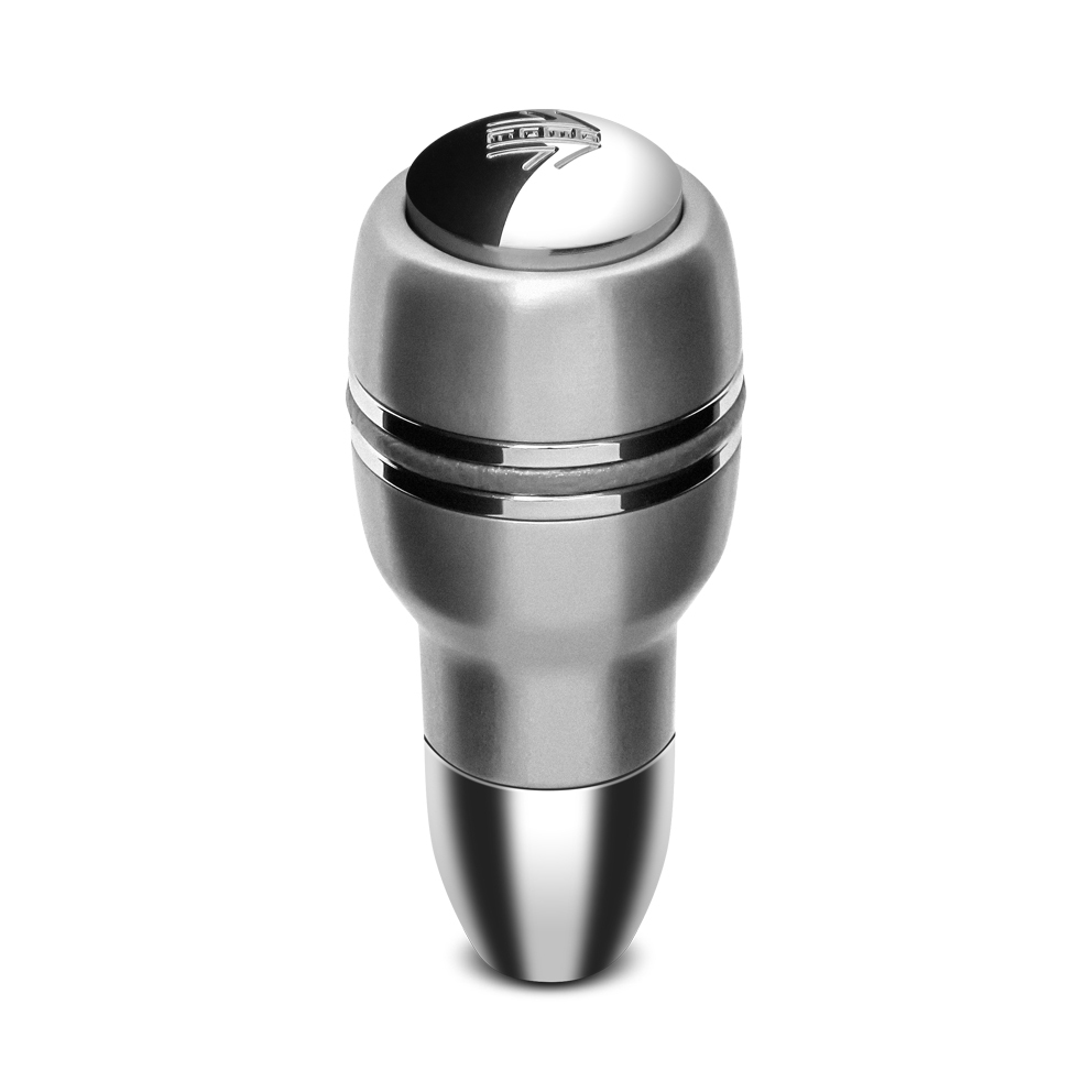 Shift Knob - Automatico, Aluminum, Chrome Insert
