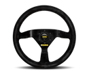 Steering Wheel - MOD.69, 350 Diam, 39 Dish, Blk Suede, Blk Spokes - R1913/35S
