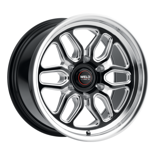 17x9.5 Laguna 6 Drag 6x127 Et35 Bs6.625 Gloss Blk Mil Dia 78.1 - S15379581P35