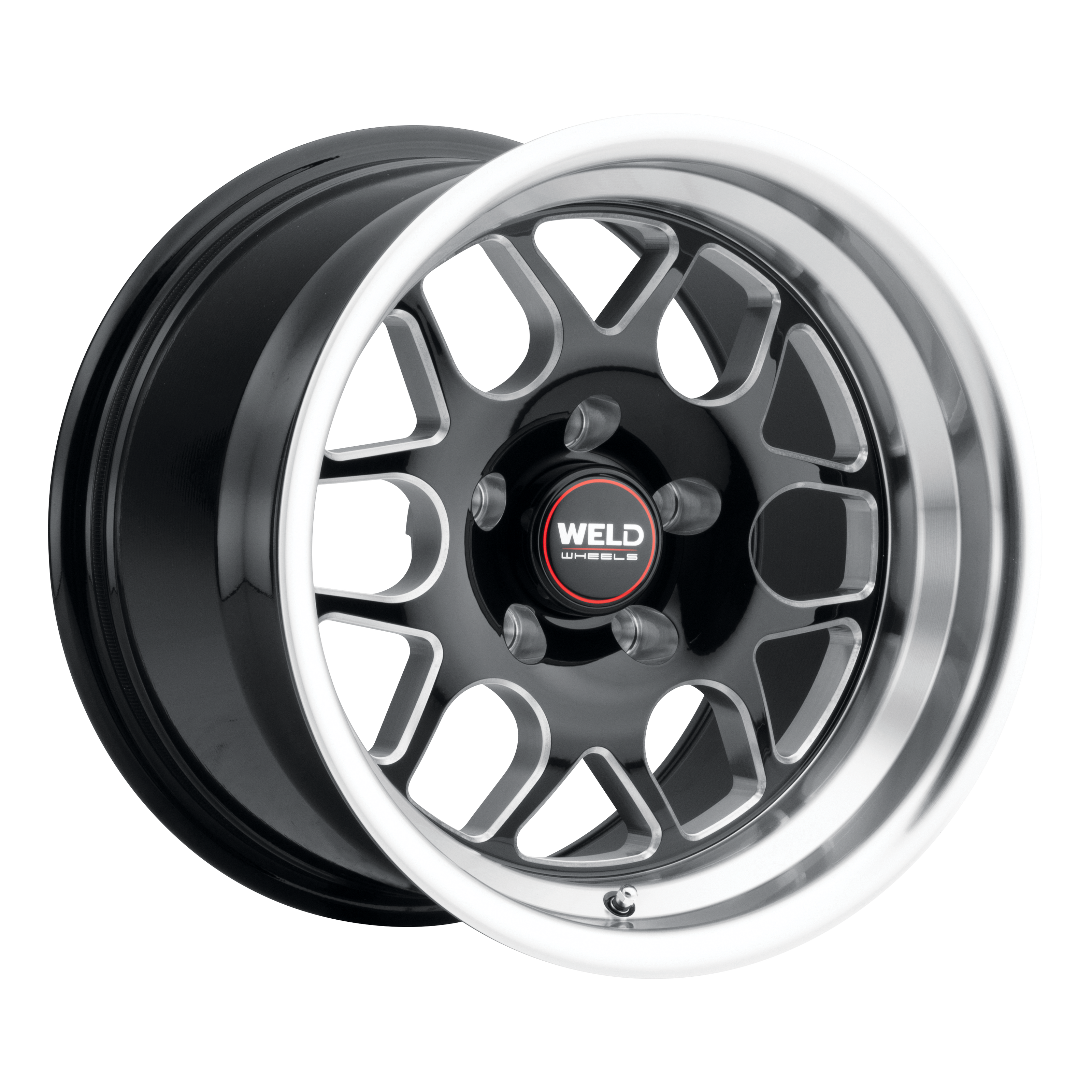 15x10 Solana Drag 5x114.3 Et25 Bs 6.48 Gloss Blk Mil Dia 78.1 - S160B0067P25