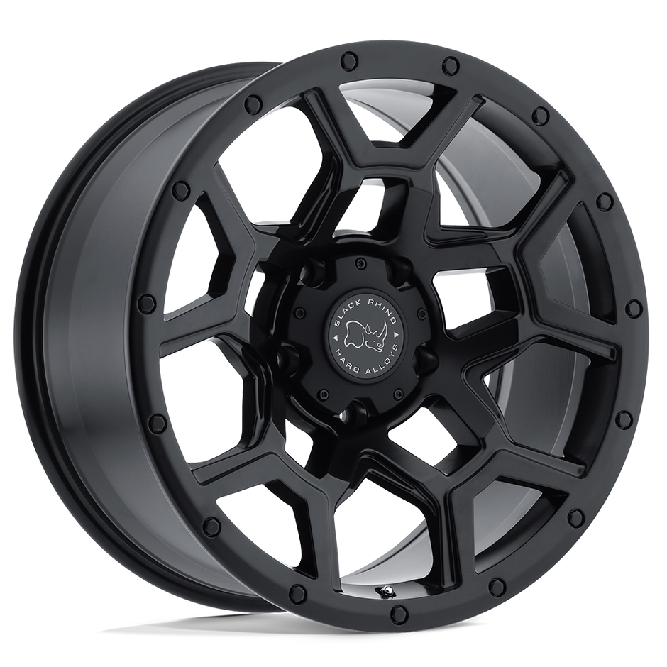 Black Rhino Hard Alloys Overland 17x8 5x127 M-BLK - 1780VRL305127M71