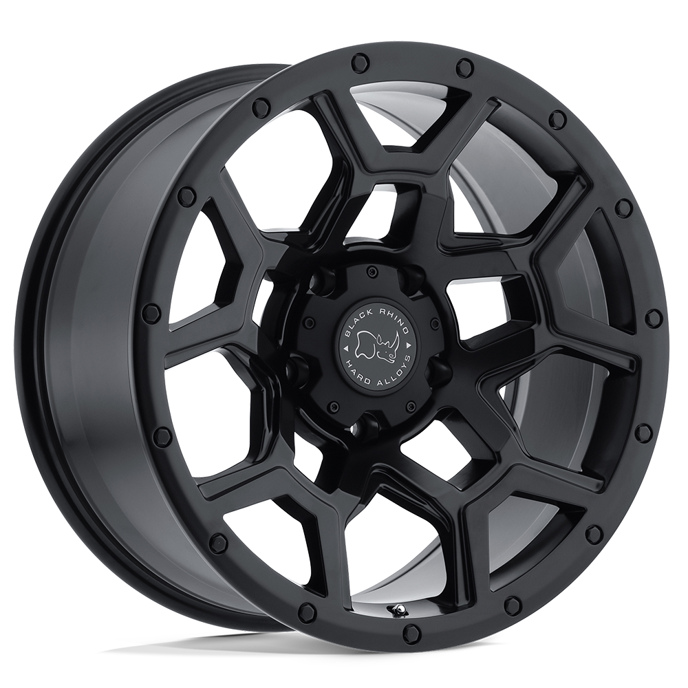 Black Rhino Hard Alloys Overland 17x9.5 5x127 M-BLK - 1795VRL-85127M71