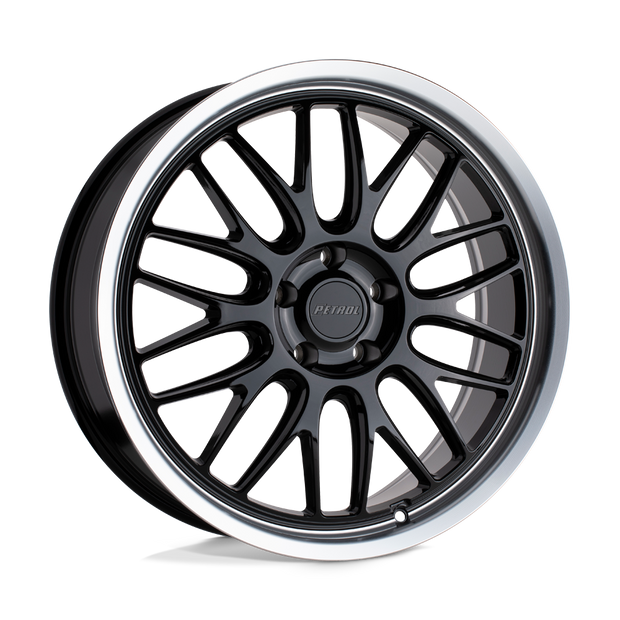 Petrol P4C 16x7 5x114.3 G-BK MCH-LP - 1670P4C405114B76