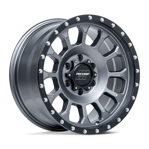 Pro Comp Alloys PA34 Rockwell 17x8.5 5x127 M-GRPHT BLK - PXA2634-78573