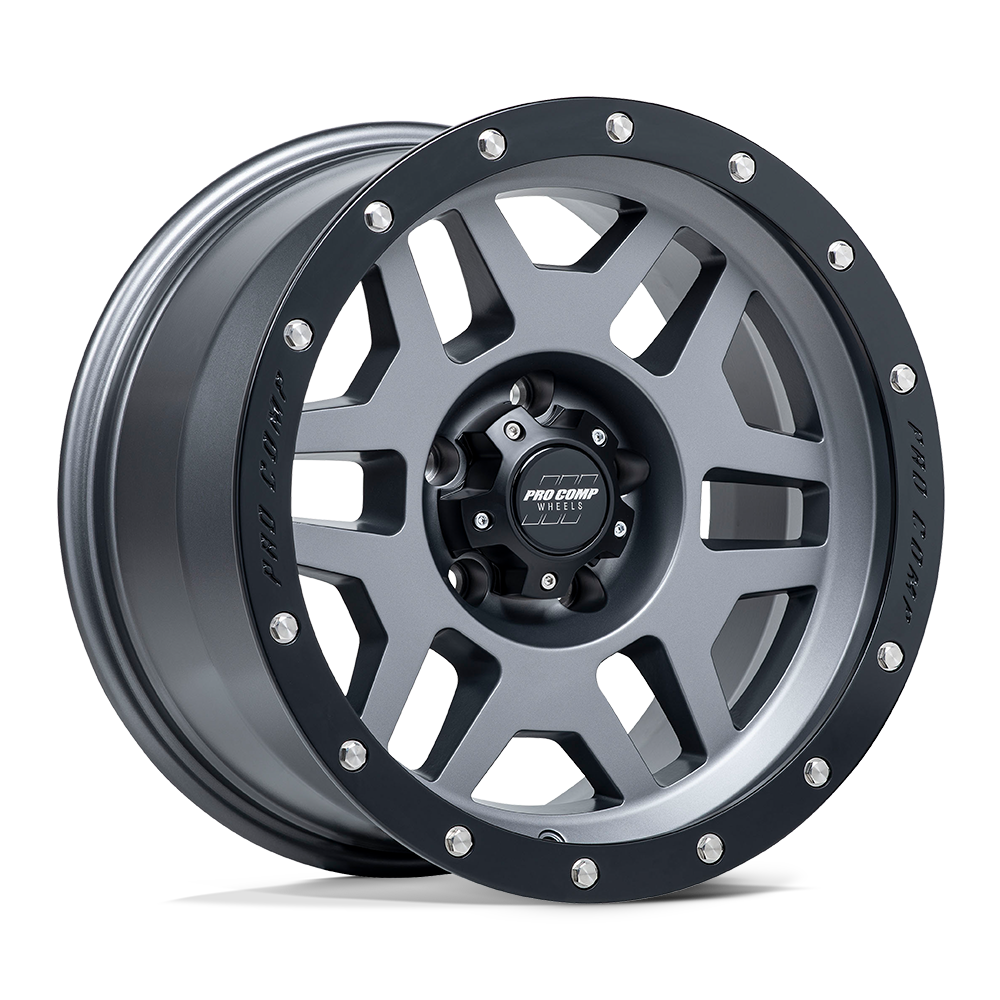 Pro Comp Alloys PA41 Phaser 17x9 6x139.7 M-GRPHT BLK - PXA2641-7983