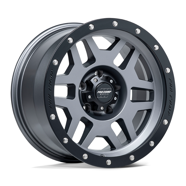 Pro Comp Alloys PA41 Phaser 17x9 5x127 M-GRPHT BLK - PXA2641-7973