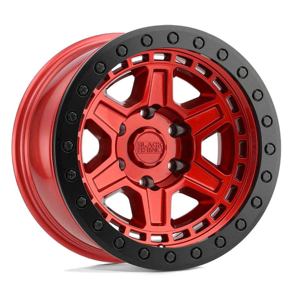 Black Rhino Hard Alloys Reno 17x9 5x127 C-RED-BLKLP - 1790REN-85127R71
