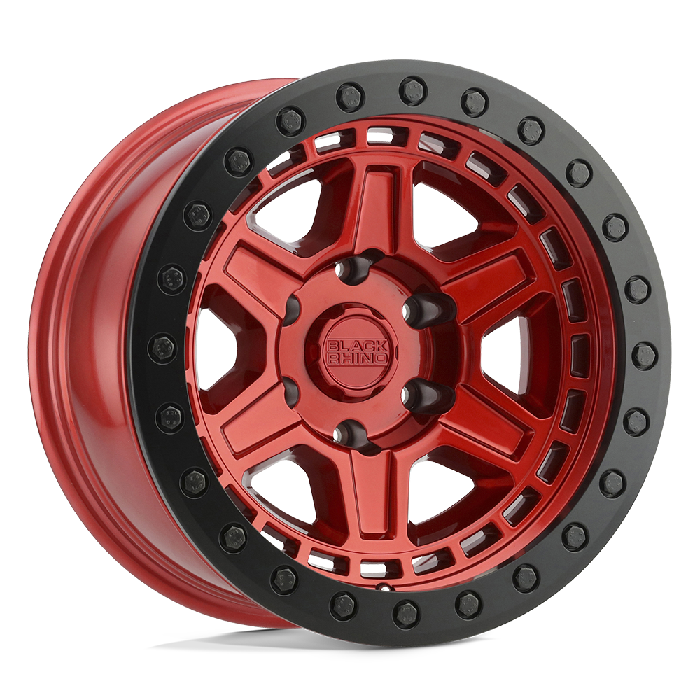 Black Rhino Hard Alloys Reno 17x9 5x127 C-RED-BLKLP - 1790REN005127R71