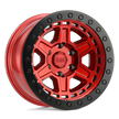 Black Rhino Hard Alloys Reno 17x9 5x127 C-RED-BLKLP - 1790REN005127R71