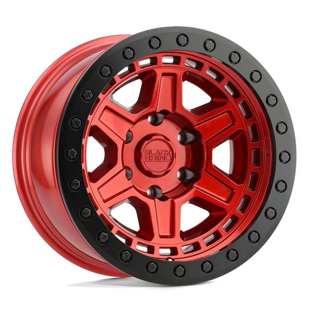 Black Rhino Hard Alloys Reno 17x9 5x127 C-RED-BLKLP - 1790REN005127R71