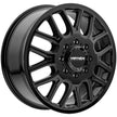 MAYHEM COGENT DUALLY 8107D GLOSS BLACK 20X8.25 8-165.1 (STOCK/LEVELED)