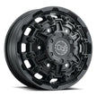 Black Rhino Hard Alloys Destroyer 16x6 6x205 TXT M-BLK - 1660DST106205M16