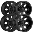 ION TYPE 167 17X6.5 8-165.1 (MATTE BLACK)