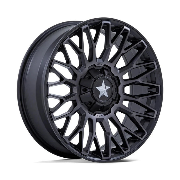 MSA Offroad Wheels M50 Clubber UTV 24x7 4x137/4x156 M-BLK DDT - MA050MT24704A00