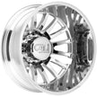 CALI OFF-ROAD SUMMIT DUALLY REAR LIFTED 9110 POLISHED/MILLED SPOKES 20X8.25 8-200 -232MM 142MM
