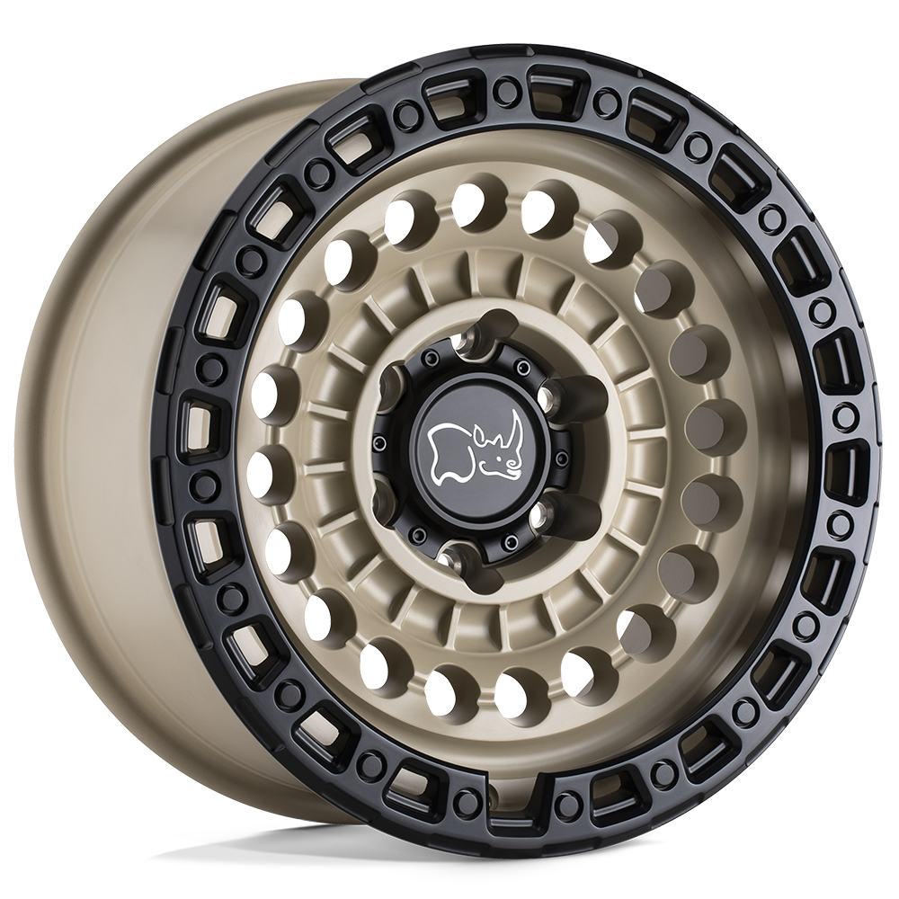 Black Rhino Hard Alloys Sentinel 20x9.5 6x114.3 D-SAND-BLKLP - 2095STN126114D76