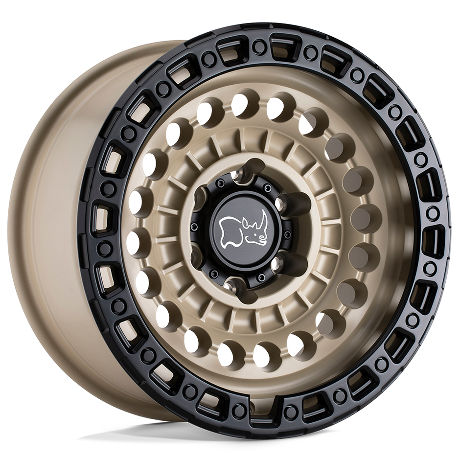 Black Rhino Hard Alloys Sentinel 20x9.5 8x165.1 D-SAND-BLKLP - 2095STN128165D25