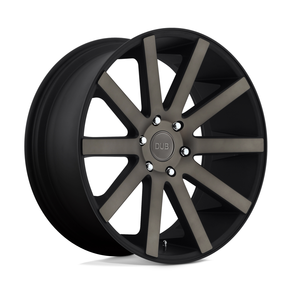 DUB 1PC S121 Shot Calla 22x9 5x114.3 MT-BLK-DDT - S121229065+38