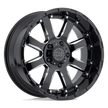 Black Rhino Hard Alloys Sierra 17x9 5x127 G-BLK-MILL - 1790SRA-25127B78