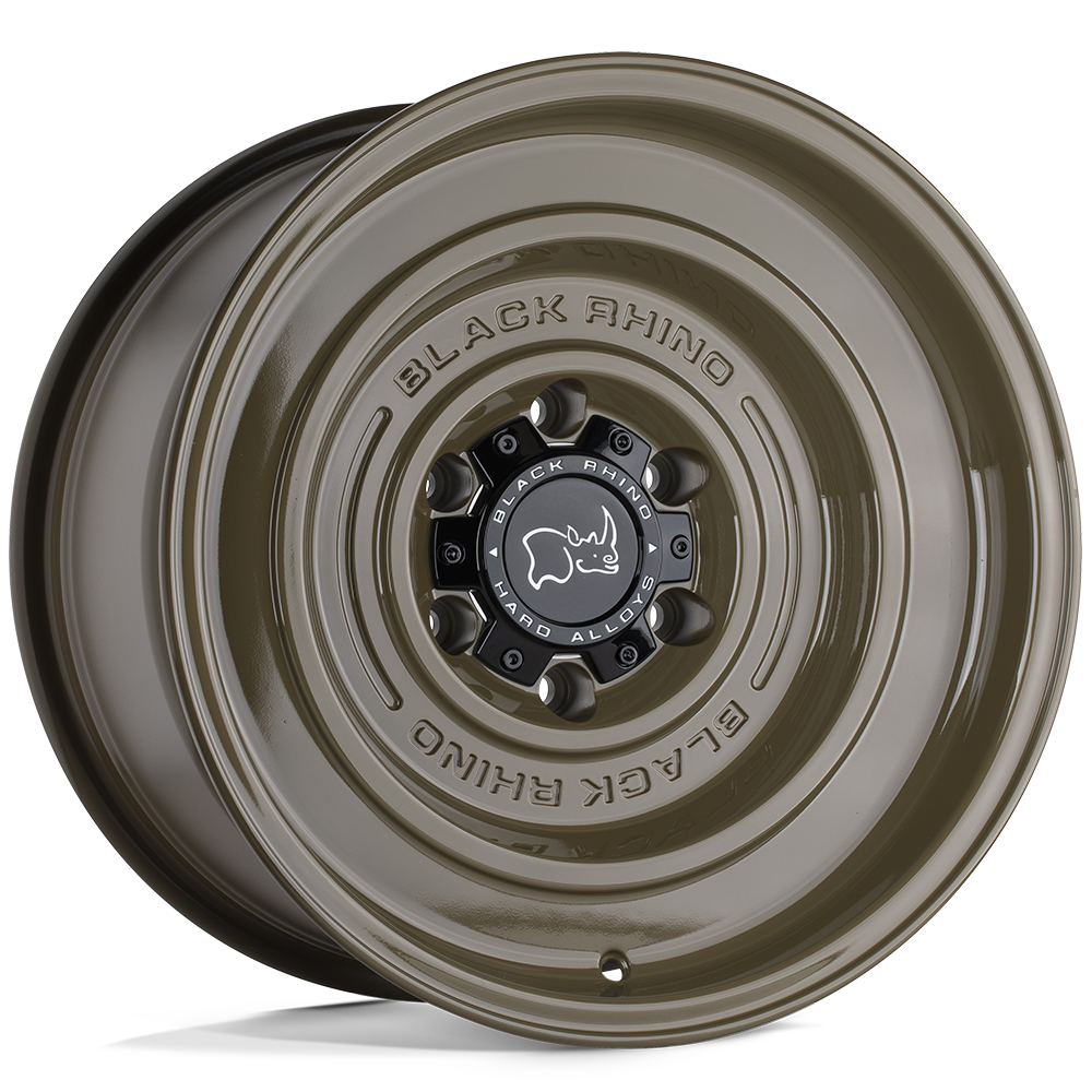 Black Rhino Hard Alloys Solid 17x9.5 6x139.7 G-ALIG-GRN - 1795SLD-26140N12