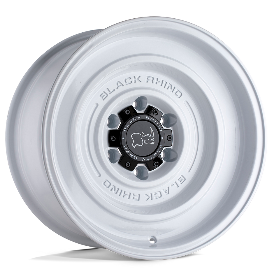 Black Rhino Hard Alloys Solid 17x9.5 6x139.7 G-WHT - 1795SLD-26140W12