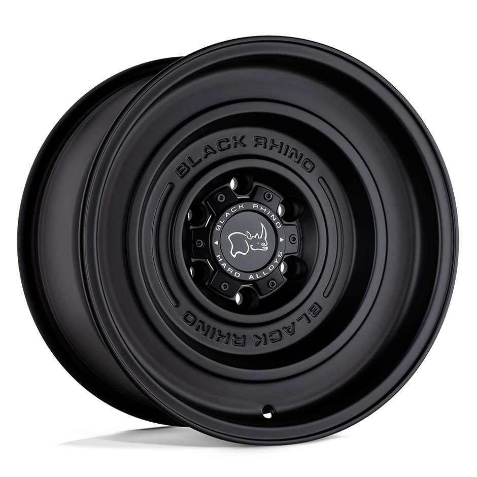 Black Rhino Hard Alloys Solid 17x9.5 6x139.7 M-BLK - 1795SLD-26140M12